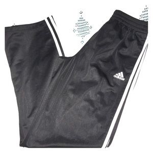 Black Adidas track pant